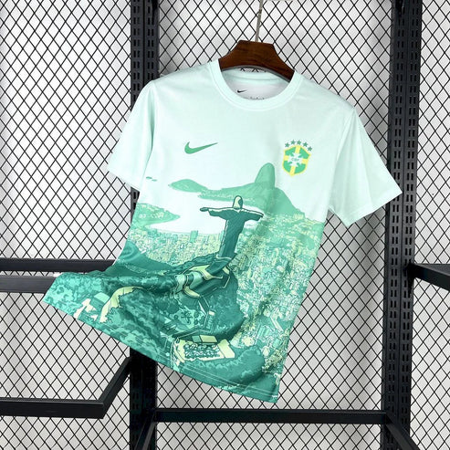 Maillot Brésil Vert concept
