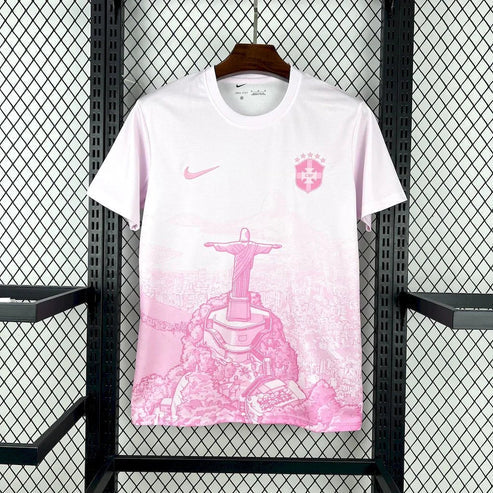 Maillot Brésil Concept Rose & Blanc