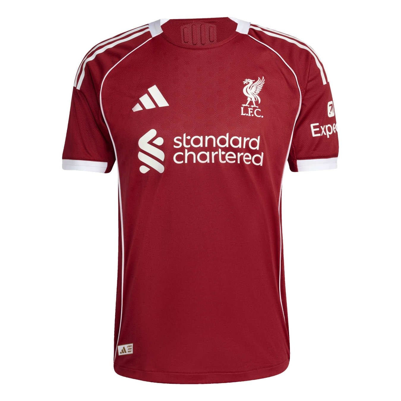 Maillot Authentique Liverpool Domicile 2025/2026