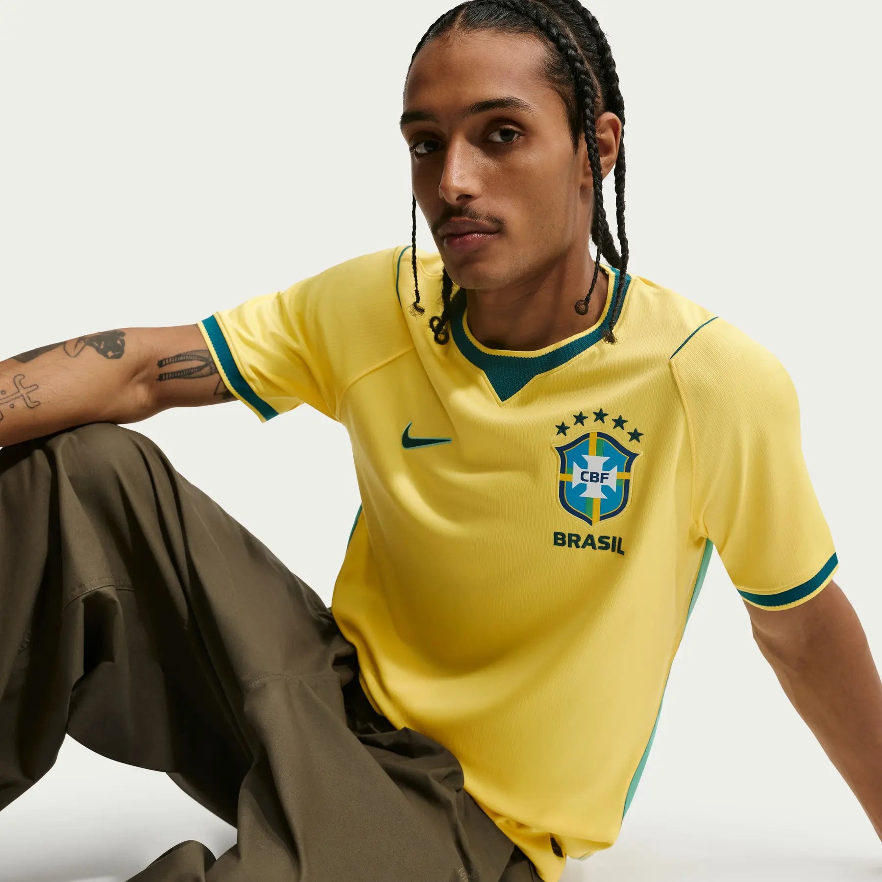 Maillot Domicile Brésil Coupe du Monde 2026